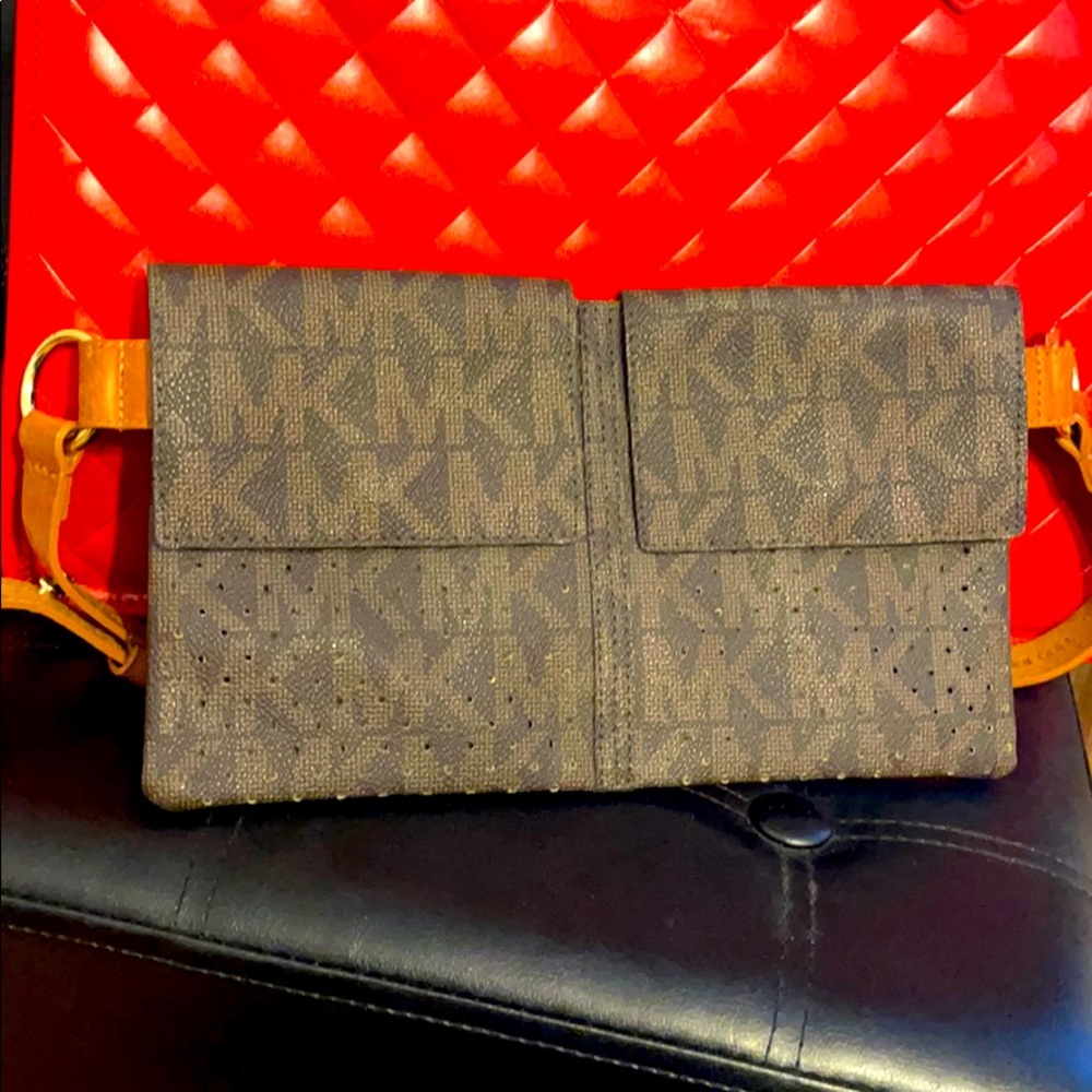 Sac banane MK ceinture en cuire